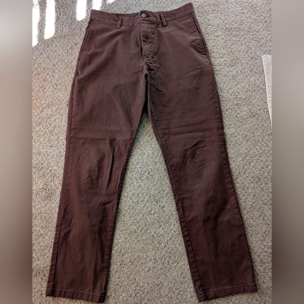 Old Navy Straight Built-In Flex Chino Pants Men's 32x32